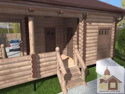 Рублений дерев'яний будинок під ключ Рублений дерев'яний будинок під ключ