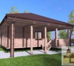 Рублений дерев'яний будинок під ключ